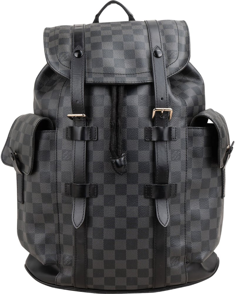 Louis Vuitton Monogram Damier Graphite Christopher Backpack