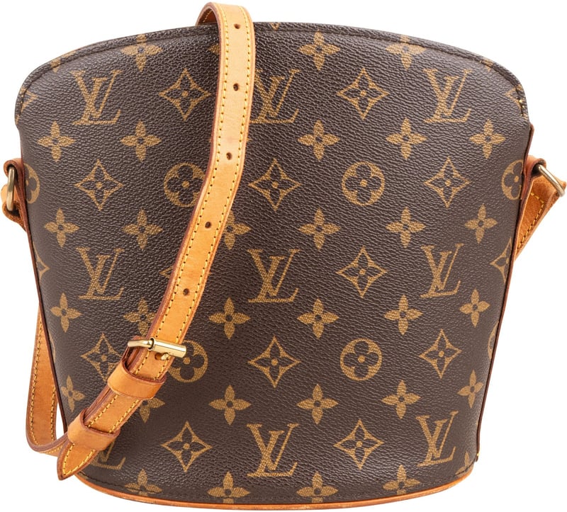 Louis Vuitton Monogram Canvas Drouot Crossbody Bag