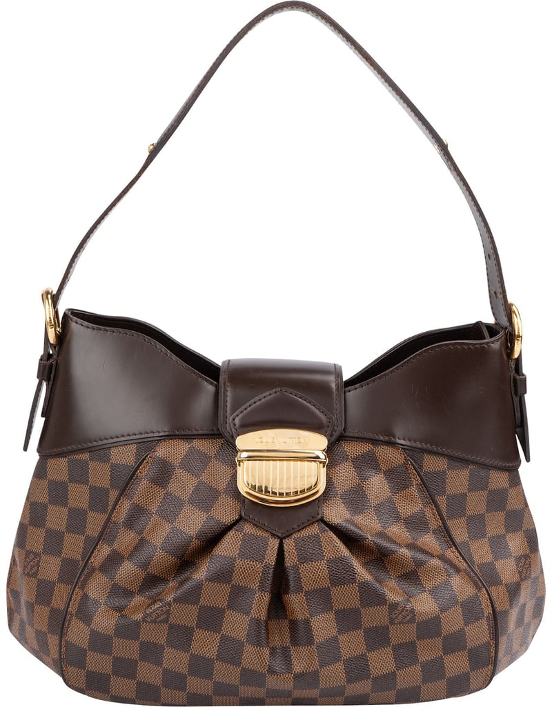 Louis Vuitton Monogram Damier Ebene Sistina MM Shoulder Bag
