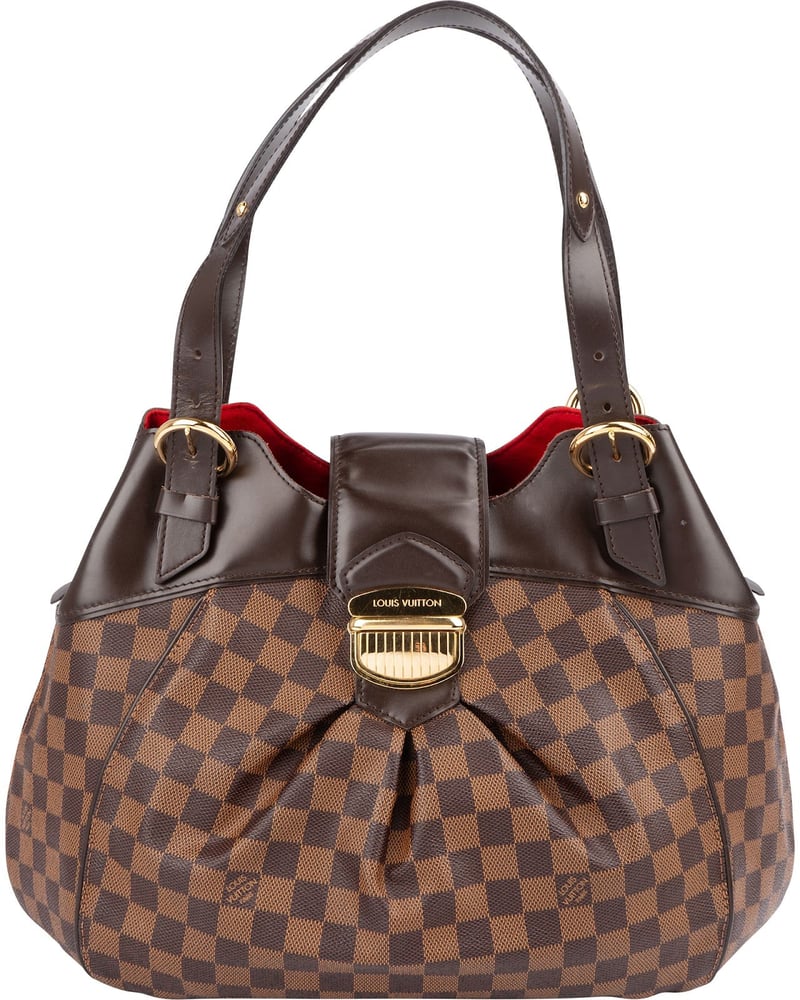 Louis Vuitton Monogram Damier Ebene Sistina GM Shoulder Bag