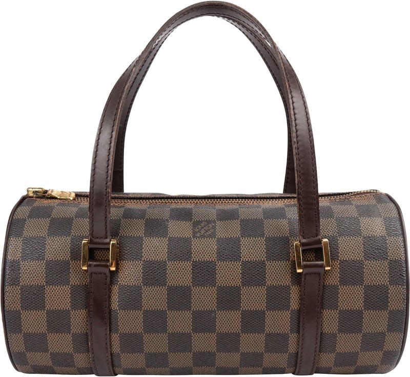Louis Vuitton Monogram Damier Ebene Papillon 26 Handbag