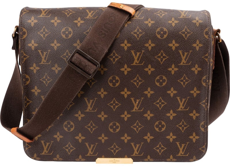 Louis Vuitton Monogram Canvas Abbesses MM Messenger Crossbody Bag