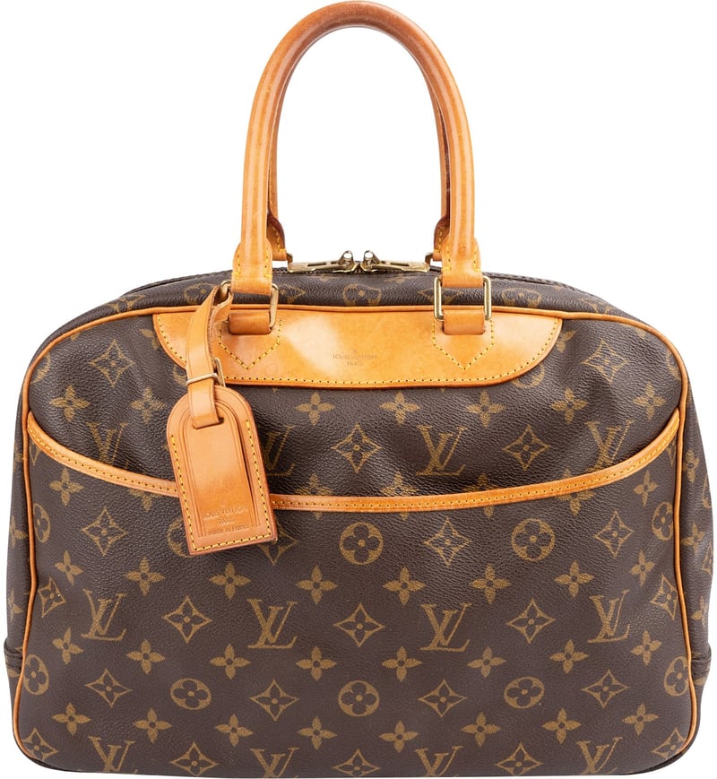 Louis Vuitton Monogram Canvas Deauville Handbag