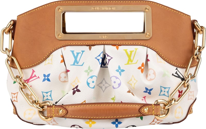 Louis Vuitton Canvas Monogram Murakami Multicolor Judy PM Handbag