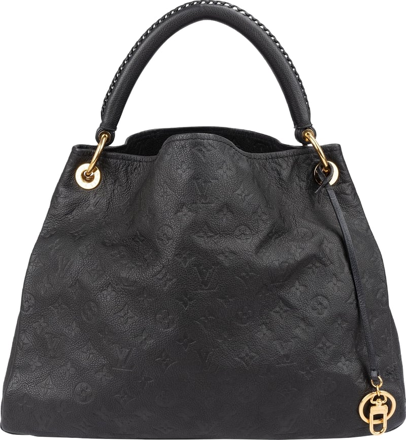 Louis Vuitton Leather Monogram Empreinte Artsy MM Shoulder Bag