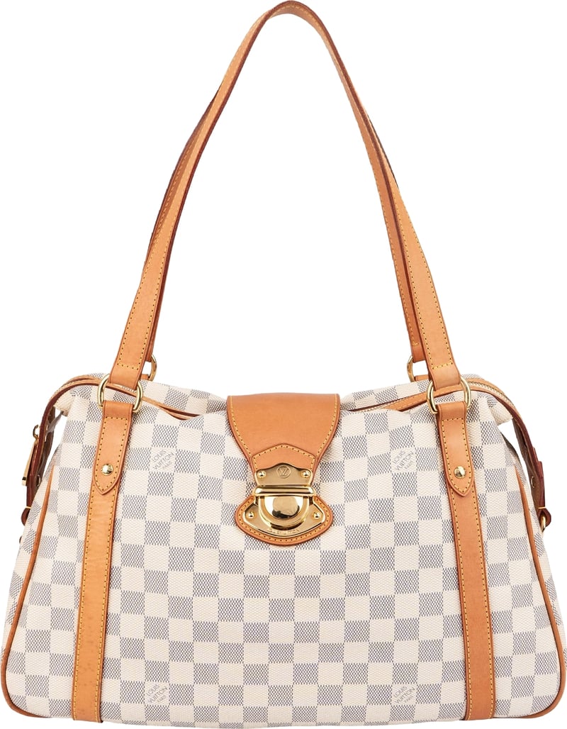 Louis Vuitton Monogram Damier Azur Stresa Shoulder Bag