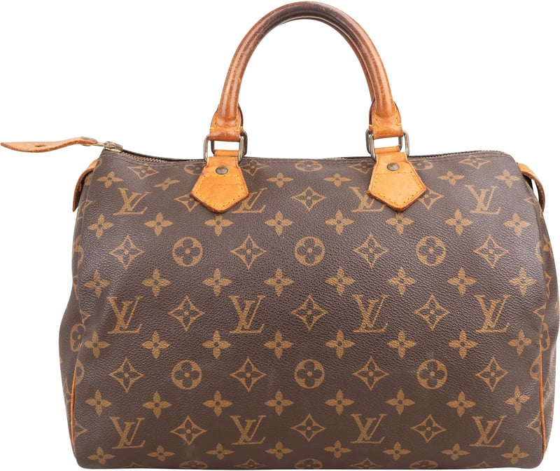 Louis Vuitton Monogram Canvas Speedy 30 Handbag