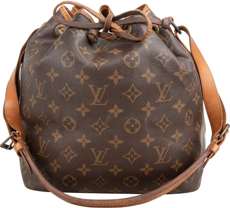 Louis Vuitton Monogram Canvas Sac Noé Petit Shoulder Bag