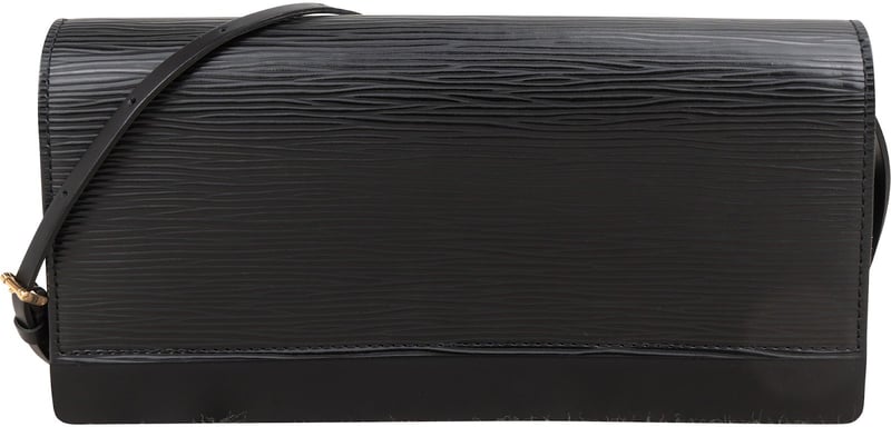 Louis Vuitton Noir Epi Leather Honfleur Pochette Shoulder Bag