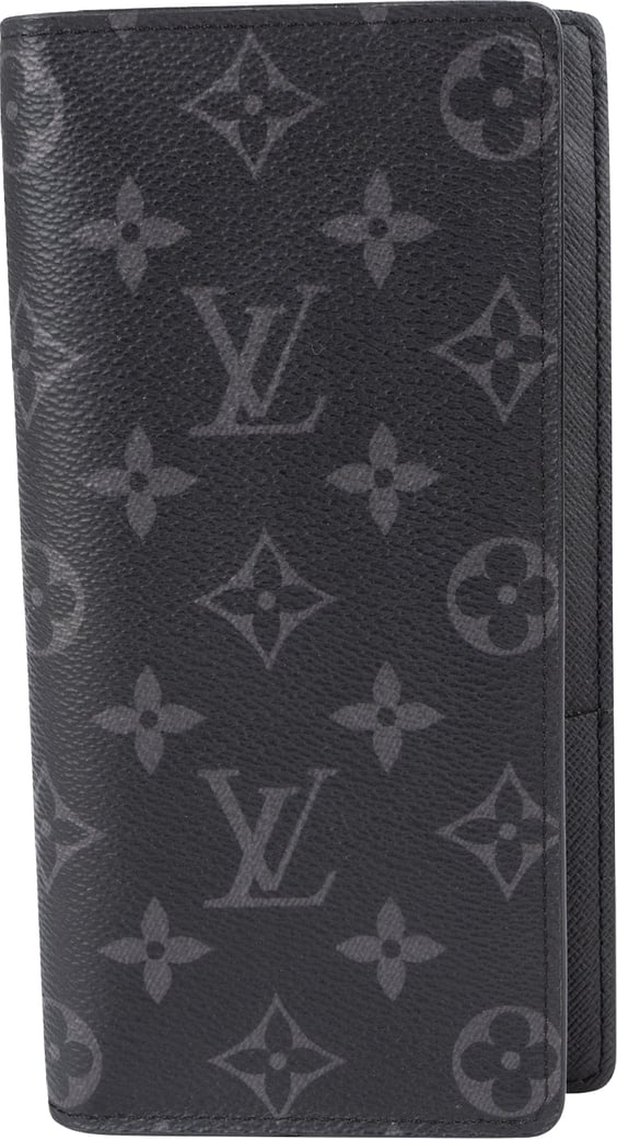 Louis Vuitton Monogram Eclipse Canvas Brazza Wallet