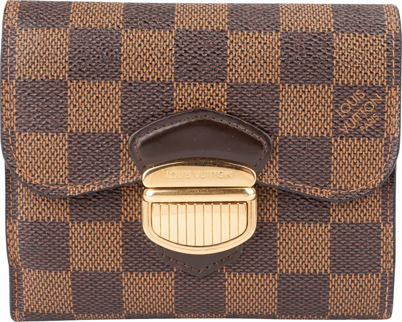 Louis Vuitton Monogram Damier Ebene Koala Wallet
