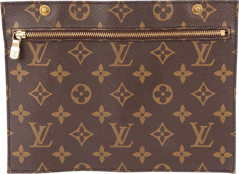 Louis Vuitton Monogram Canvas Randonnee Clip Clutch