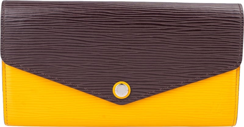 Louis Vuitton Bicolor Epi Leather Sarah Wallet