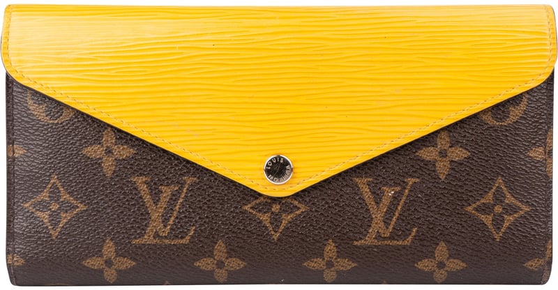 Louis Vuitton Canvas Epi Monogram Marie Lou Wallet