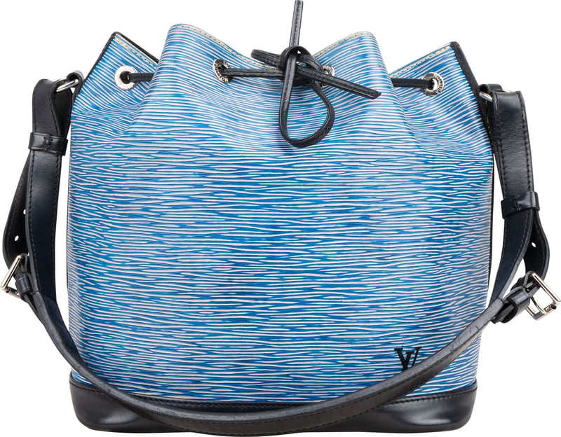 Louis Vuitton Bicolor Epi Leather NM Sac Noe Petit Shoulder Bag