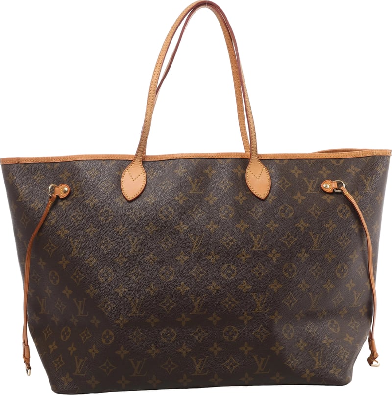Louis Vuitton Neverfull GM Monogram Canvas Shoulder Bag in Brown M40157
