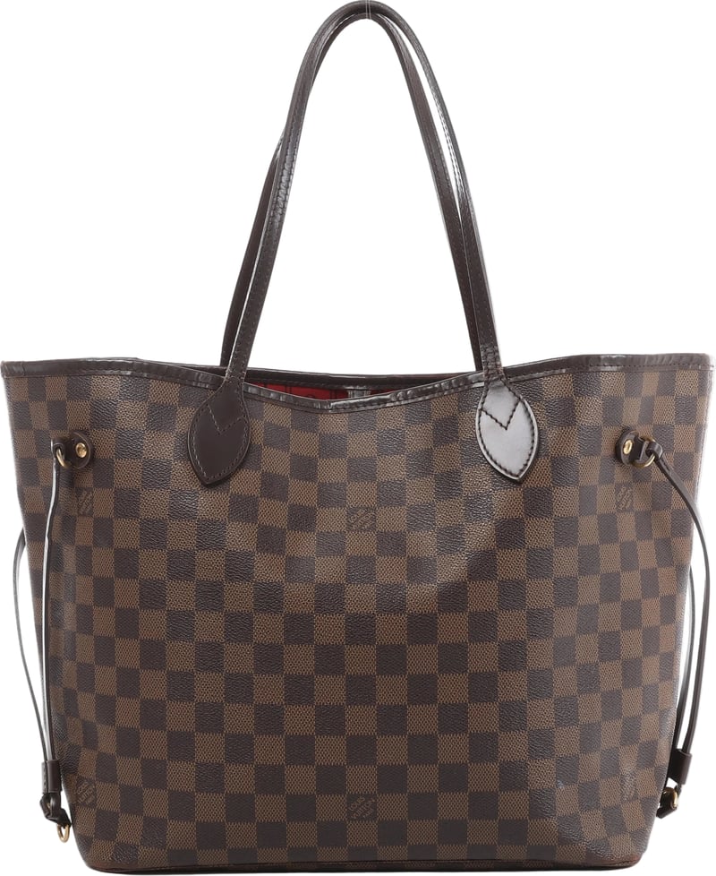 Louis Vuitton Neverfull MM Damier Ebene Shoulder Bag in Brown N51105