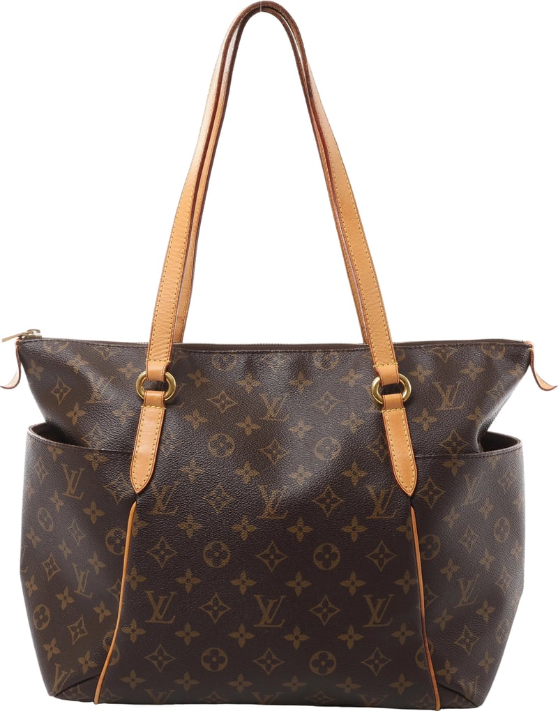 Louis Vuitton Totally MM Monogram Shoulder Bag in Brown M41015