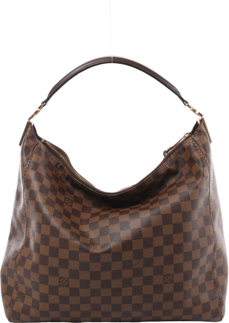 Louis Vuitton Portobello GM Damier Ebene Shoulder Bag in Brown N41185