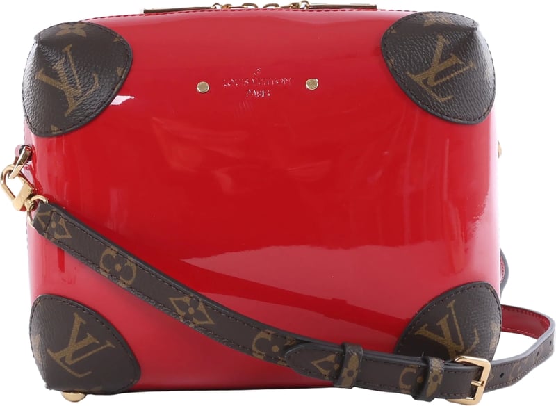 Louis Vuitton Venice Miroir Vernis Leather Crossbody Bag in Red M52473