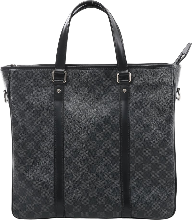 Louis Vuitton Tadao PM Damier Graphite Handbag in Black N41259