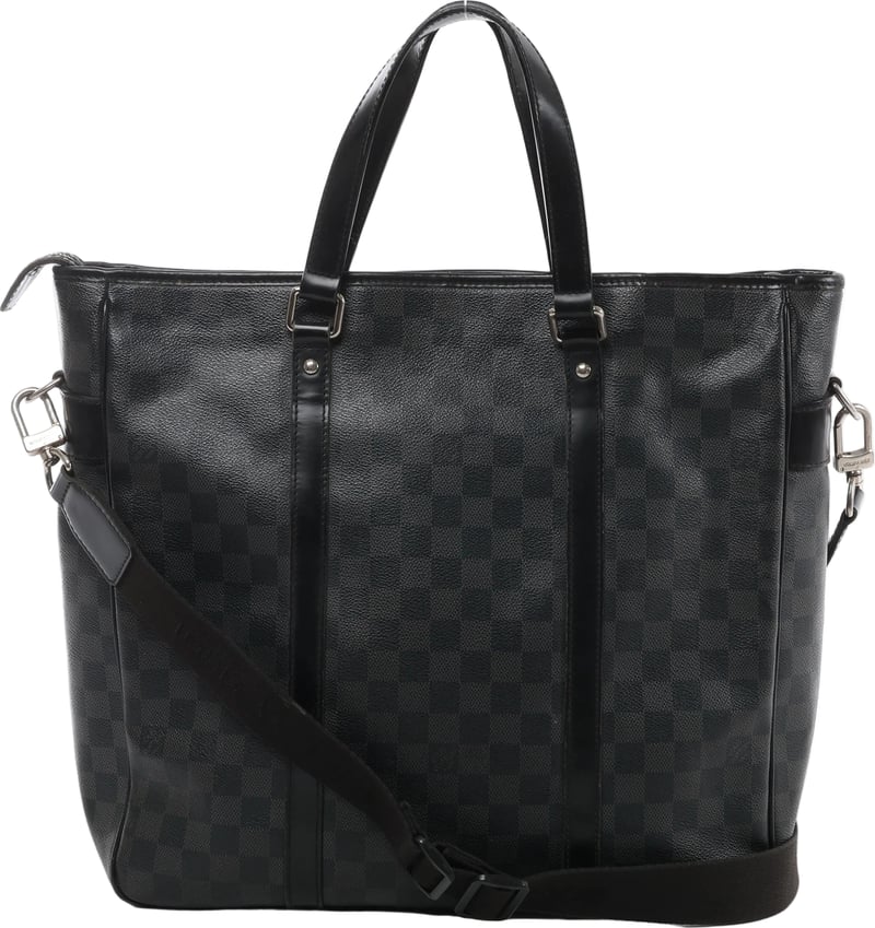 Louis Vuitton Tadao PM Damier Graphite 2Way Handbag in Black N41259