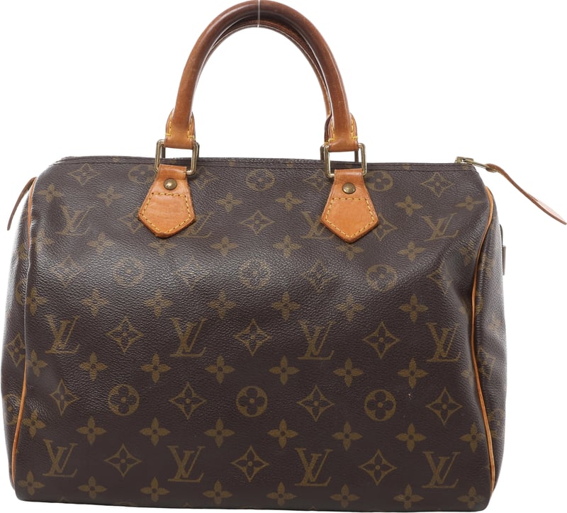 Louis Vuitton Speedy 30 Monogram Handbag in Brown M41526