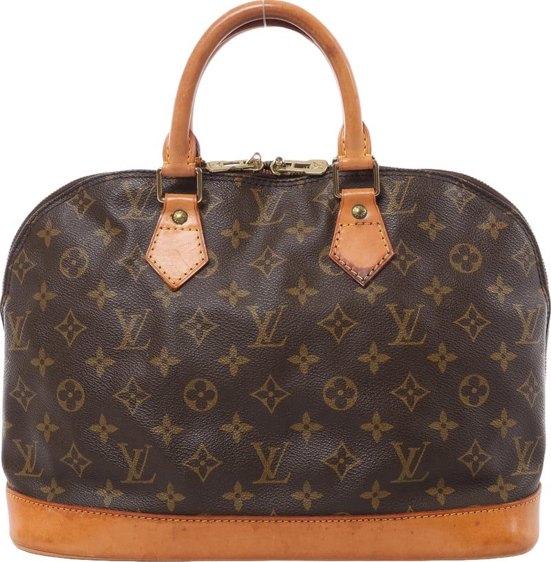 Louis Vuitton Alma PM Monogram Handbag Brown M51130
