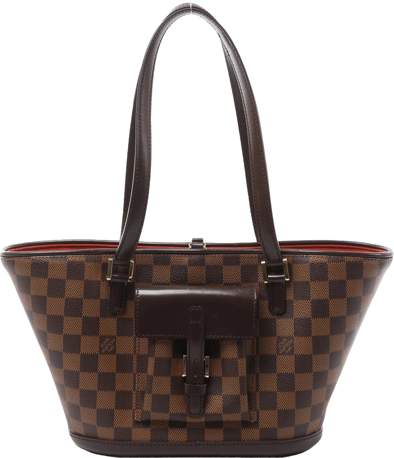 Louis Vuitton Manosque PM Damier Ebene Shoulder Bag in Brown N51121