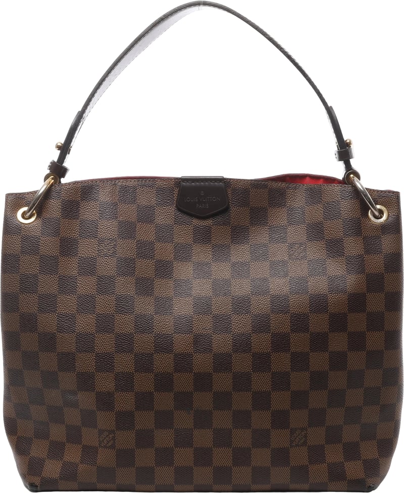 Louis Vuitton Graceful PM Damier Ebene Shoulder Bag in Brown N44044