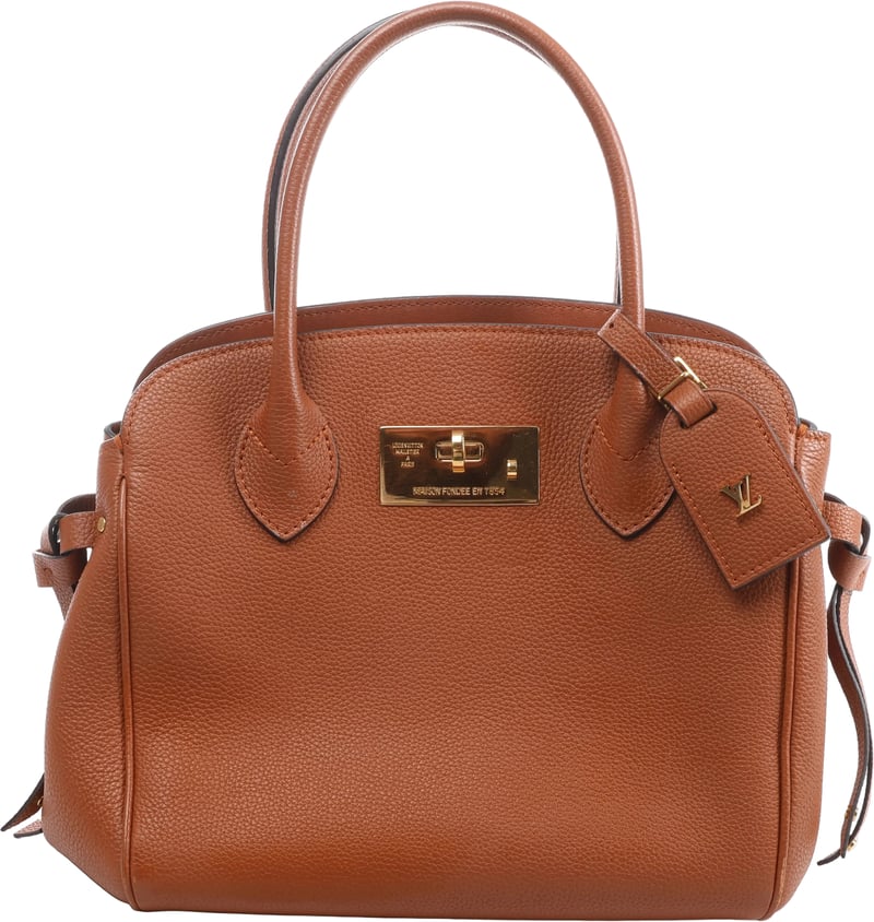 Louis Vuitton Milla PM Taurillon Handbag in Brown M51684