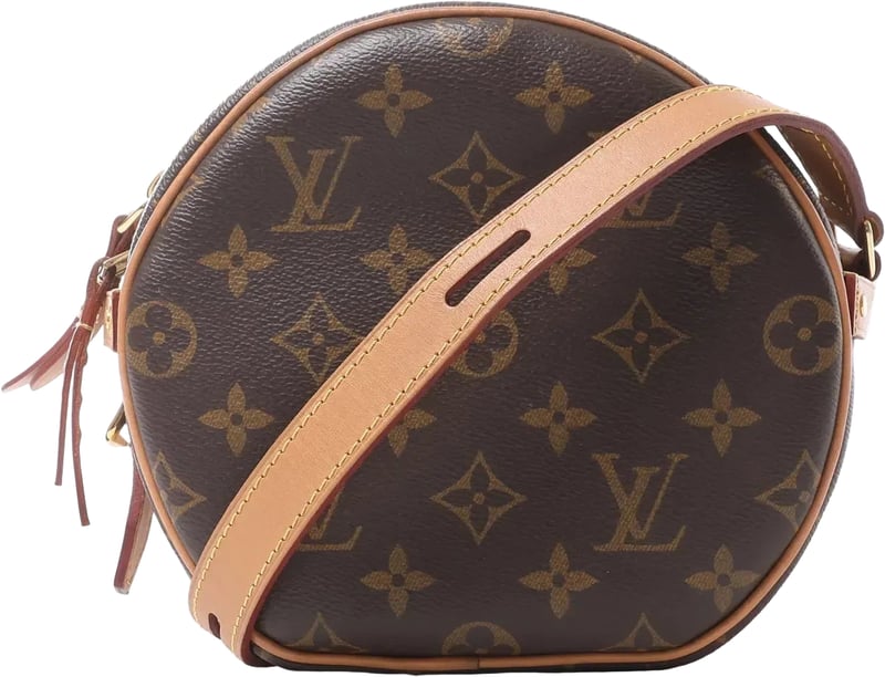 Louis Vuitton Boite Chapeau Souple PM Monogram Crossbody Bag in Brown M45578