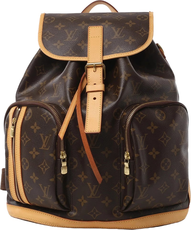 Louis Vuitton Sac à Dos Bosphore Monogram Canvas Backpack in Brown M40107