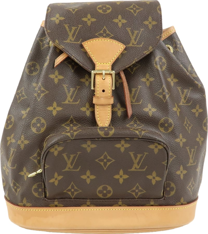 Louis Vuitton Vintage Montsouris Monogram Canvas MM
