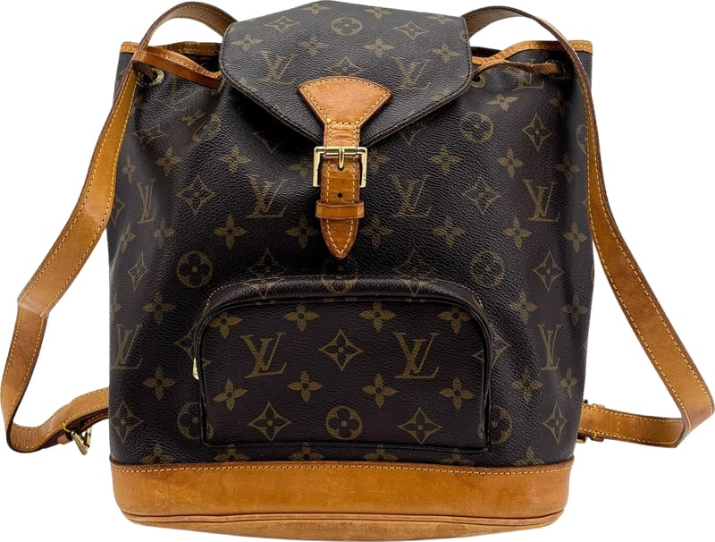 Louis Vuitton Vintage Montsouris Monogram Canvas MM