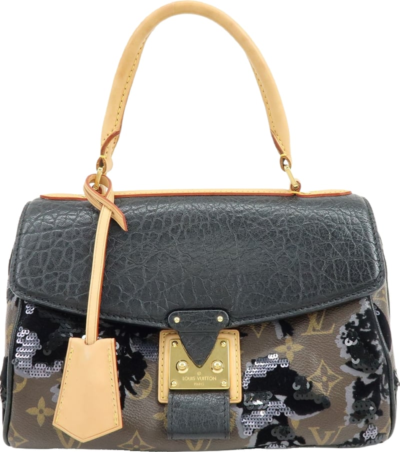 Louis Vuitton Carrousel Fleur De Jais Monogram Canvas