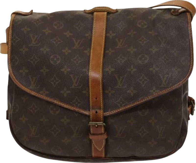 Louis Vuitton Saumur Monogram Canvas 35