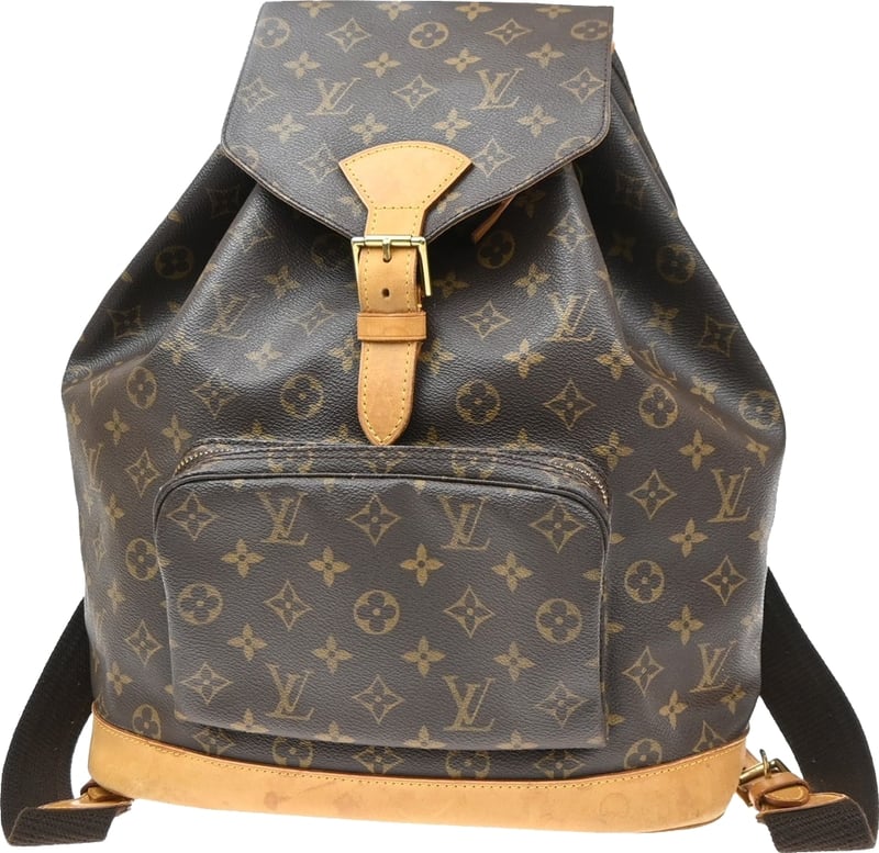 Louis Vuitton Vintage Montsouris Monogram Canvas GM