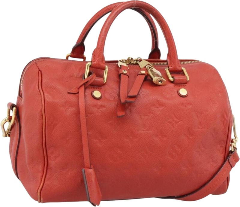 Louis Vuitton Speedy Bandouliere Monogram Empreinte Leather 20