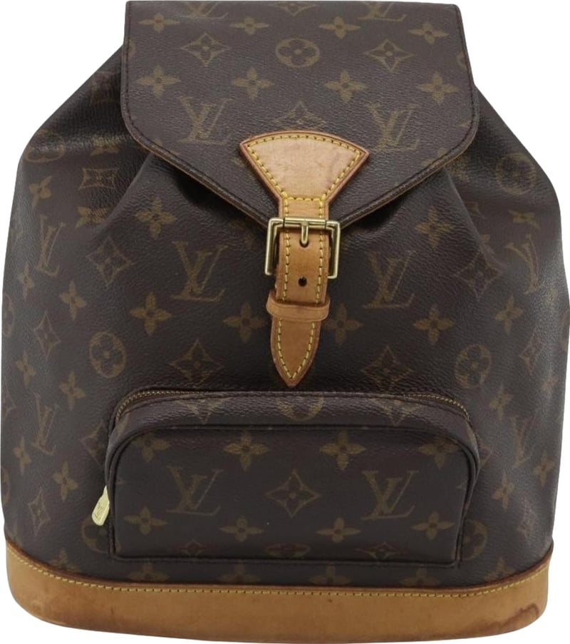 Louis Vuitton Vintage Montsouris Monogram Canvas MM