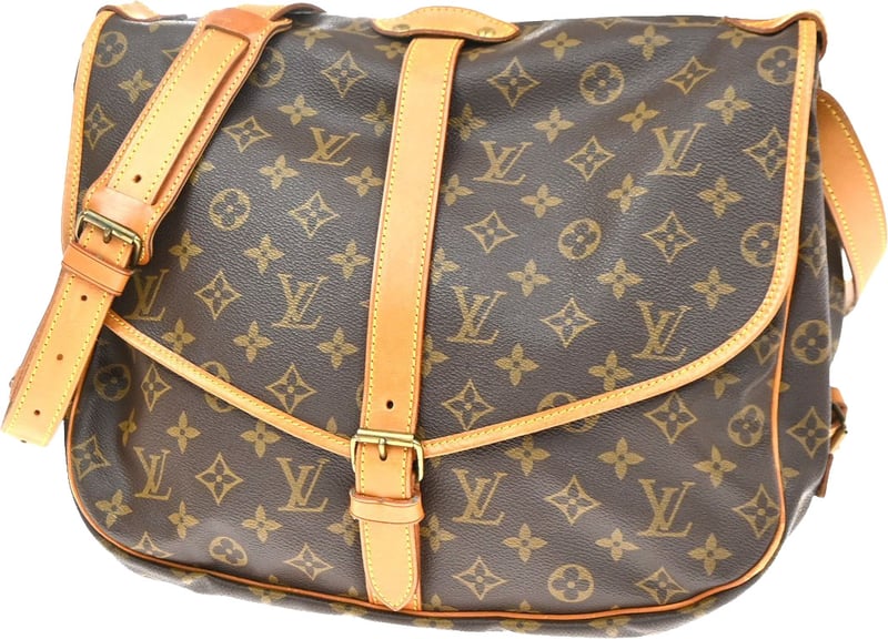Louis Vuitton Saumur Monogram Canvas 35