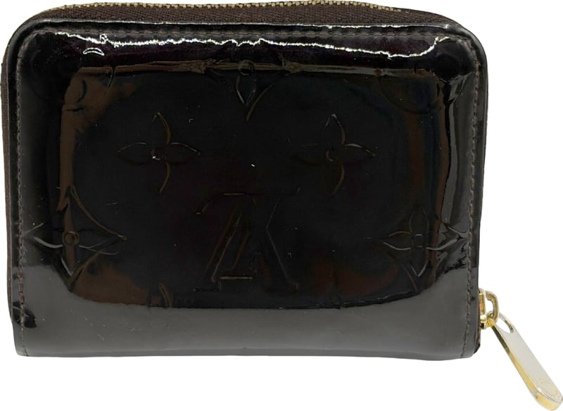 Louis Vuitton Zippy Coin Purse Vernis Vertical