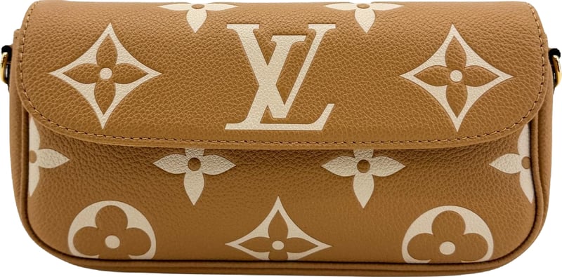 Louis Vuitton Ivy Wallet on Chain Bicolor Monogram Empreinte Giant