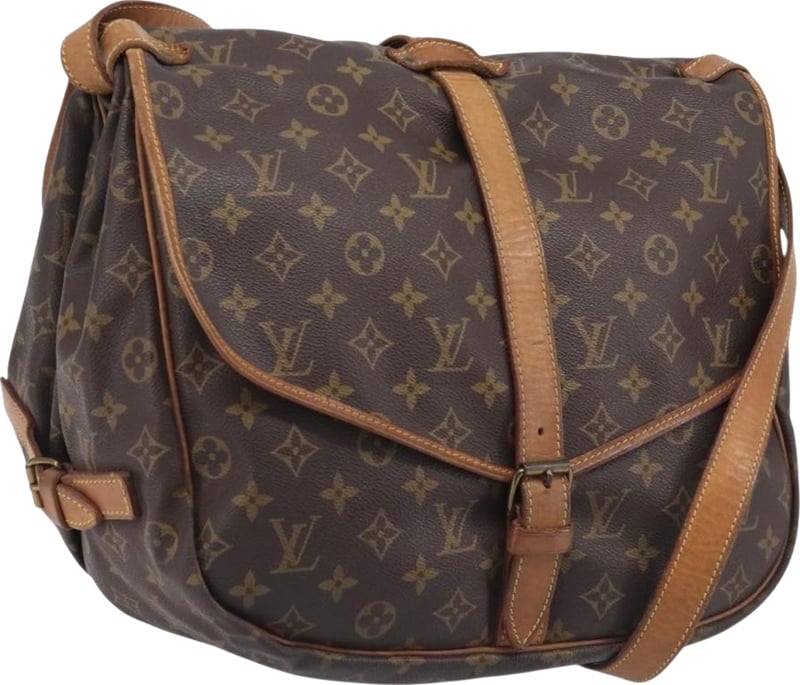 Louis Vuitton Saumur Monogram Canvas 35