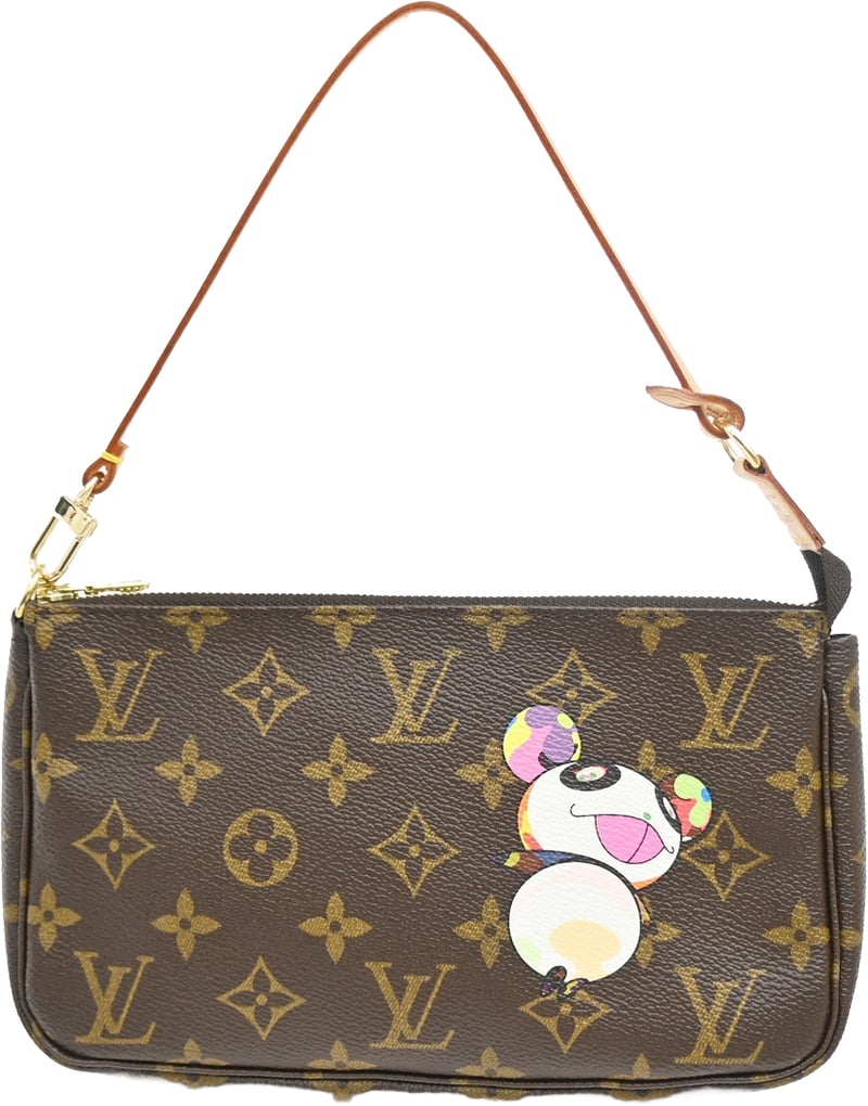 Louis Vuitton Pochette Accessoires Limited Edition Monogram Murakami Panda