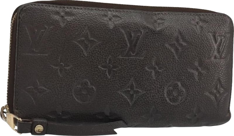 Louis Vuitton Zippy Organizer Monogram Empreinte Leather