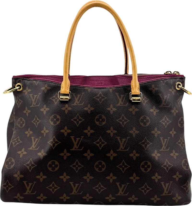 Louis Vuitton Pallas Monogram Canvas with Leather MM