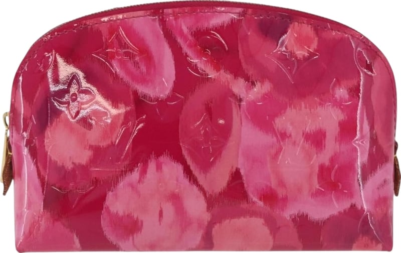 Louis Vuitton Cosmetic Case Limited Edition Monogram Vernis Ikat