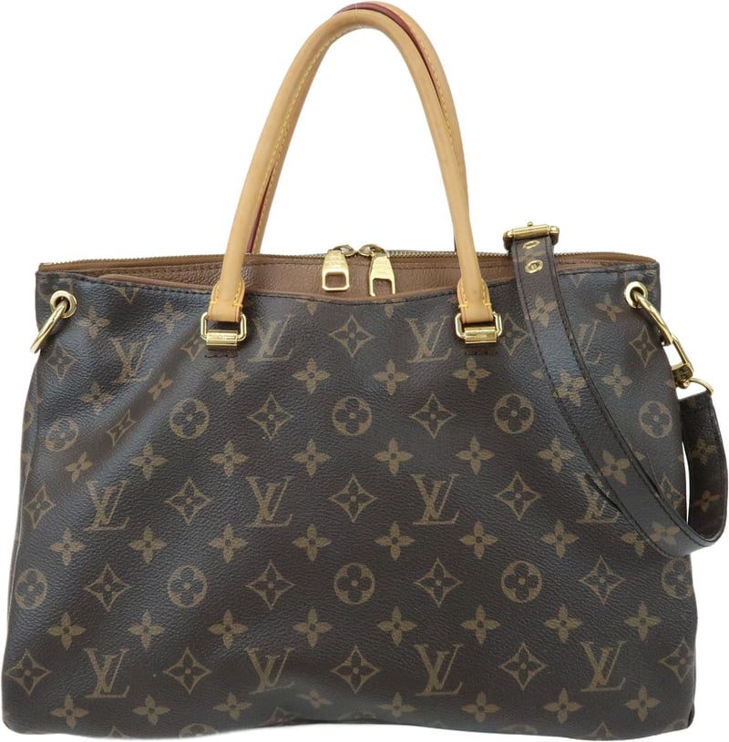Louis Vuitton Pallas Monogram Canvas with Leather MM