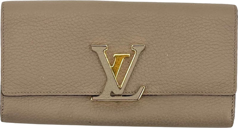 Louis Vuitton Louise Clutch Leather Long